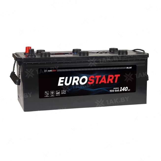 Аккумулятор EUROSTART (140 Ah) 900 A, 12 V Обратная, R+ D4 6СТ-140NR 0
