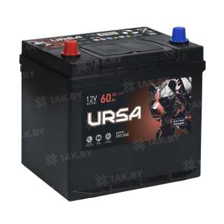 Аккумулятор URSA (60 Ah) 520 A, 12 V Прямая, L+ L2 UE601E
