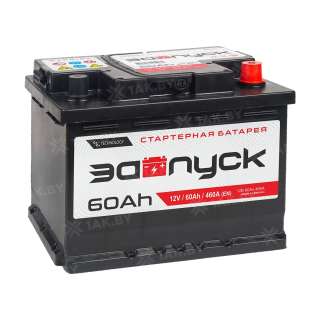 Аккумулятор ЗАПУСК (60 Ah) 460 A, 12 V Обратная, R+ L2 ZA600SU