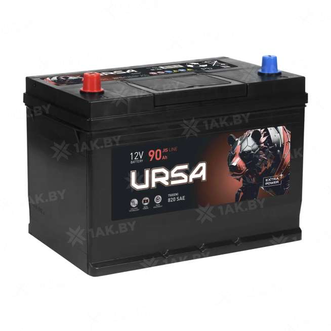 Аккумулятор URSA (90 Ah) 750 A, 12 V Прямая, L+ D31 UE901J 0