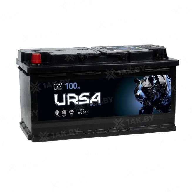 Аккумулятор URSA (100 Ah) 800 A, 12 V Прямая, L+ L5 UE1001E 0