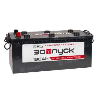 Аккумулятор ЗАПУСК (190 Ah) 1050 A, 12 V Обратная, R+ TYPE B ZAF1904SU