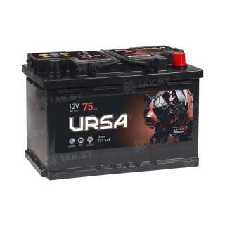 Аккумулятор URSA (75 Ah) 680 A, 12 V Обратная, R+ L3 UE750E