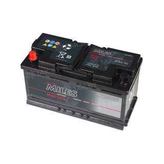 Аккумулятор MILES (90 Ah) 740 A, 12 V Прямая, L+ L5 MIL901E