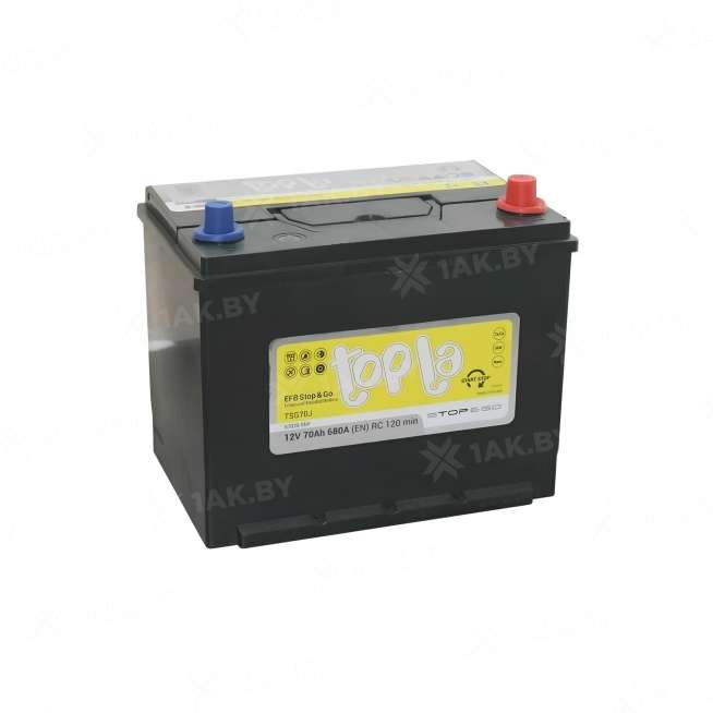 Аккумулятор TOPLA (70 Ah) 680 A, 12 V Обратная, R+ D26 112270 0
