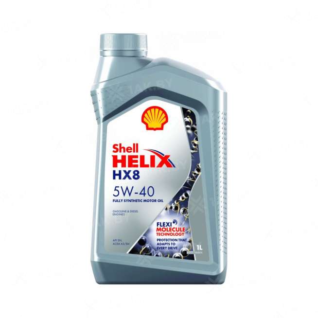 Масло моторное Shell Helix HX8 Synthetic 5W-40, 1л 0