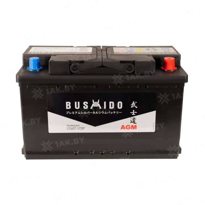 Аккумулятор BUSHIDO (85 Ah) 850 A, 12 V Обратная, R+ L4 0129299 0
