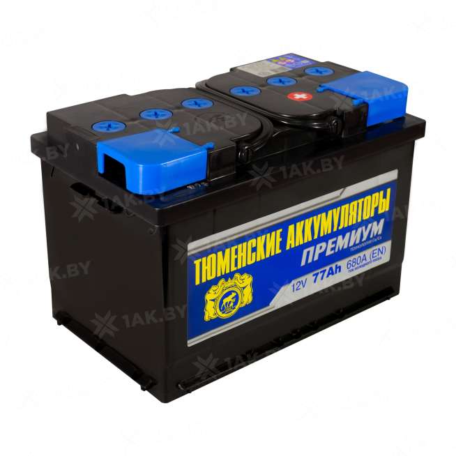 Аккумулятор ТЮМЕНЬ (77 Ah) 680 A, 12 V Обратная, R+ L3 TNP77.0R 1