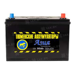 Аккумулятор Тюмень Азия (95 Ah) 750 A, 12 V Обратная, R+ D31 TNS95.0