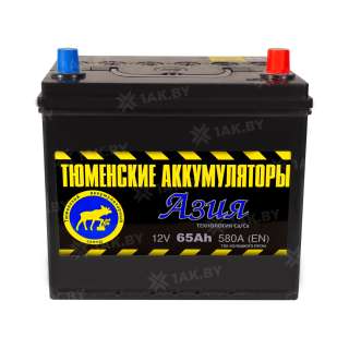 Аккумулятор ТЮМЕНЬ (65 Ah) 580 А, 12 V Обратная, R+ D23 TNS65.0