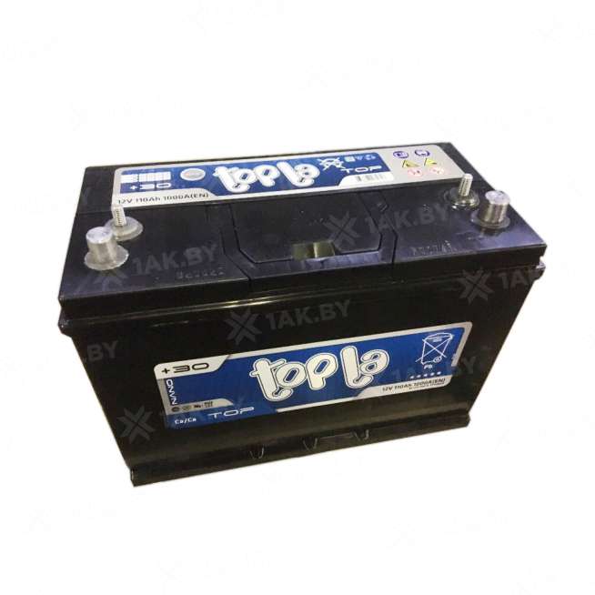 Аккумулятор TOPLA TOP (110 Ah) 1000 A, 12 V Обратная, R+ BCI31 118610 0