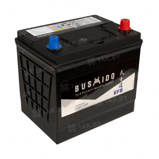 Аккумулятор BUSHIDO (70 Ah) 670 A, 12 V Обратная, R+ D23 0129313 0