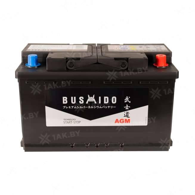 Аккумулятор BUSHIDO (85 Ah) 850 A, 12 V Обратная, R+ L4 0129299 3