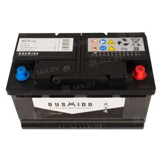 Аккумулятор BUSHIDO (85 Ah) 800 A, 12 V Обратная, R+ LB4 0131000