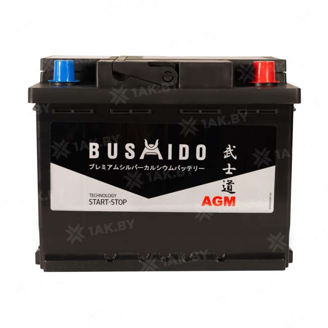 Аккумулятор BUSHIDO (65 Ah) 680 A, 12 V Обратная, R+ L2 0129297 1