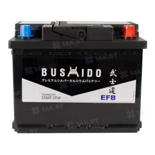 Аккумулятор BUSHIDO (65 Ah) 640 A, 12 V Обратная, R+ L2 0129304