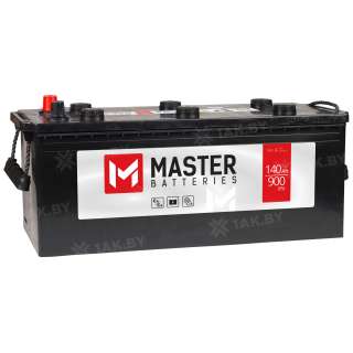 Аккумулятор MASTER BATTERIES (140 Ah) 900 A, 12 V Прямая, L+ D4 MB1403E