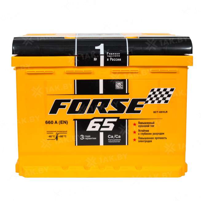 Аккумулятор FORSE (65 Ah) 660 A, 12 V Обратная, R+ L2 565108050 0