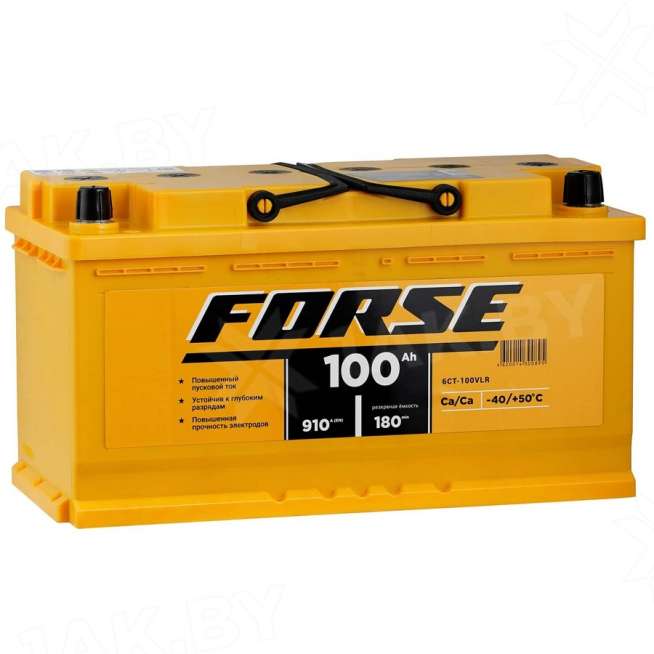 Аккумулятор FORSE (100 Ah) 860 A, 12 V Обратная, R+ D31 FRS1001JP 0