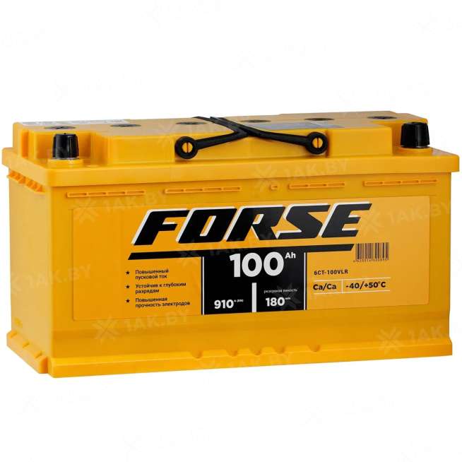 Аккумулятор FORSE (100 Ah) 910 A, 12 V Обратная, R+ L5 600120050 0