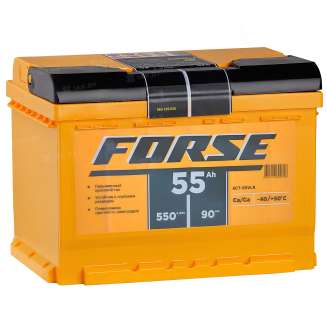 Аккумулятор FORSE (55 Ah) 550 A, 12 V Обратная, R+ L1 П240031 0