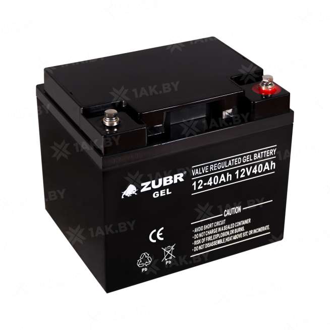 Аккумулятор для ИБП ZUBR (40 Ah) , 12 V  Gel12-40(ZUBR) 7