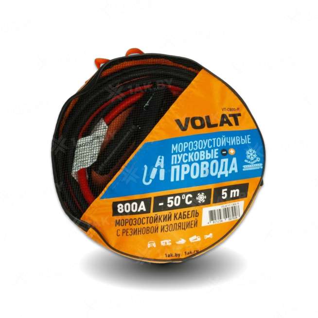 Пусковые провода VOLAT VT-C800-R, 800A 1
