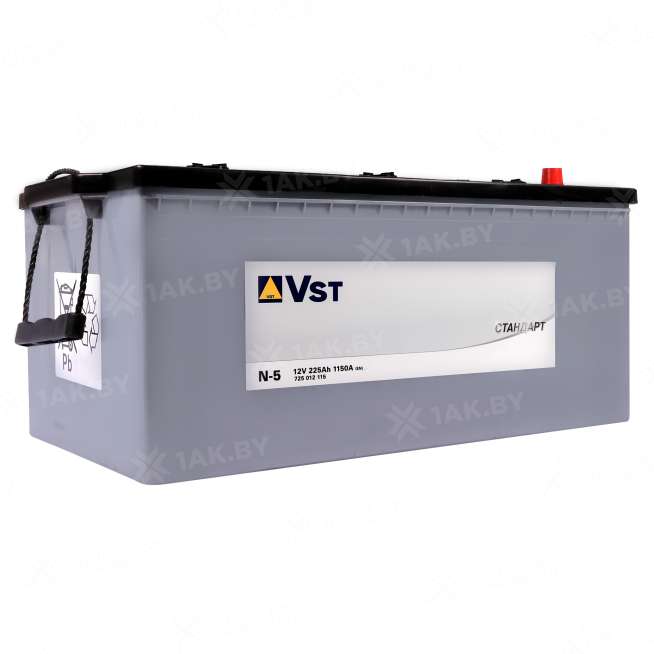 Аккумулятор VST (225 Ah) 1150 A, 12 V Обратная, R+ D6 725012115 0