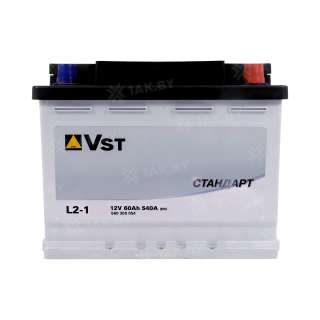 Аккумулятор VST (60 Ah) 540 A, 12 V Обратная, R+ L2 560300054