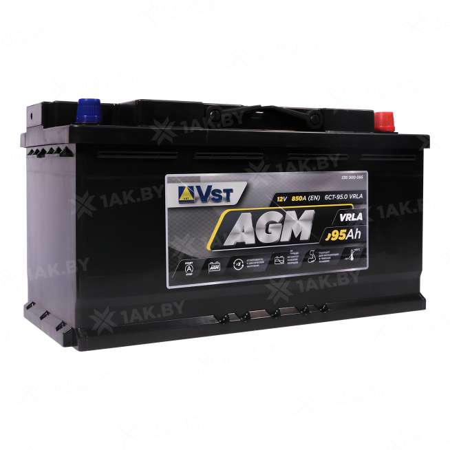 Аккумулятор VST (95 Ah) 850 A, 12 V Обратная, R+ L5 595900085 0