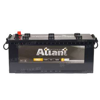 Аккумулятор ATLANT Black (190 Ah) 1100 A, 12 V Прямая, L+ D5 ABF1903SU 1