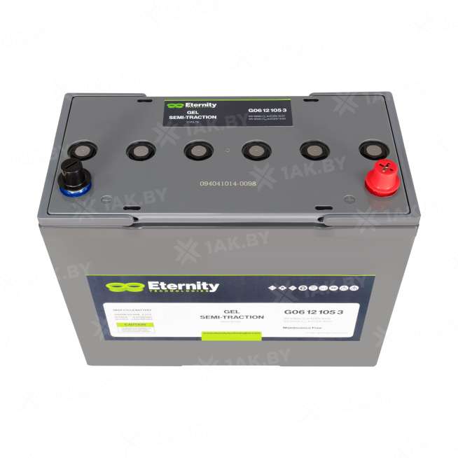 Eternity (105 Ah,12 V) GEL 329х170х258 мм 42 кг 2