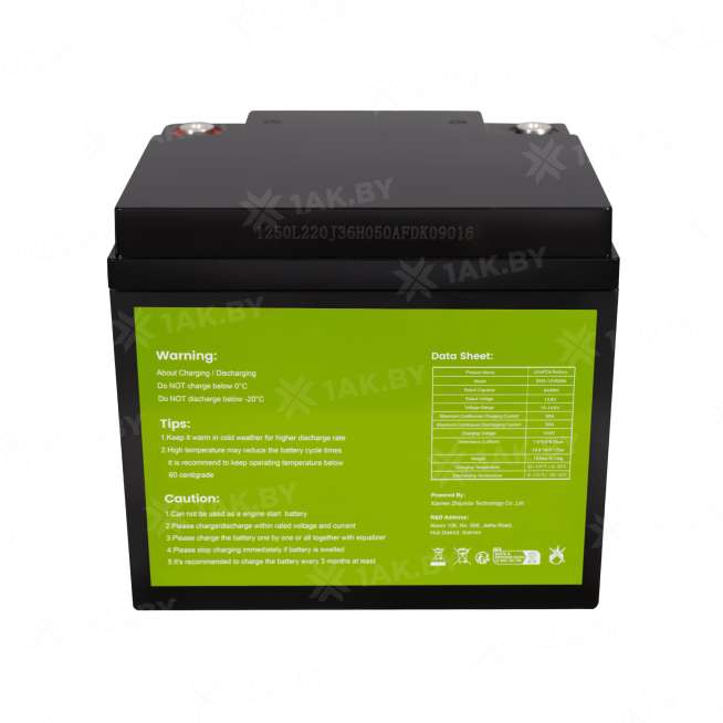 Аккумулятор EVOLISUN LiFePO4 12.8 V, 50 Ah (50A) 2