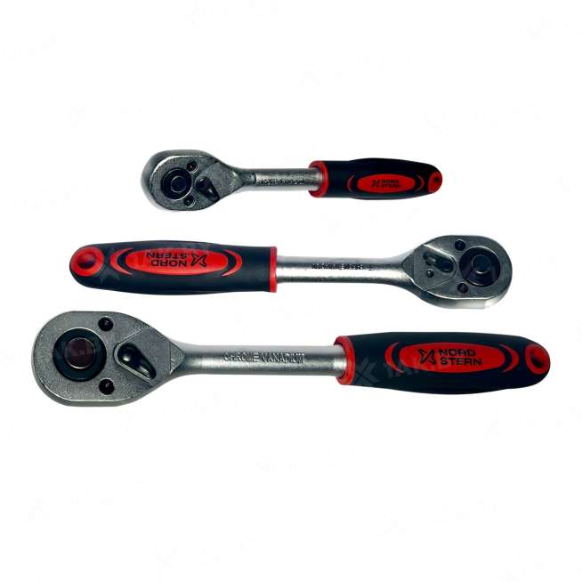 Набор ручного инструмента NORD STERN "Basic" NS-HTB0121EL 121 предмет 24 зубца CR-V 13