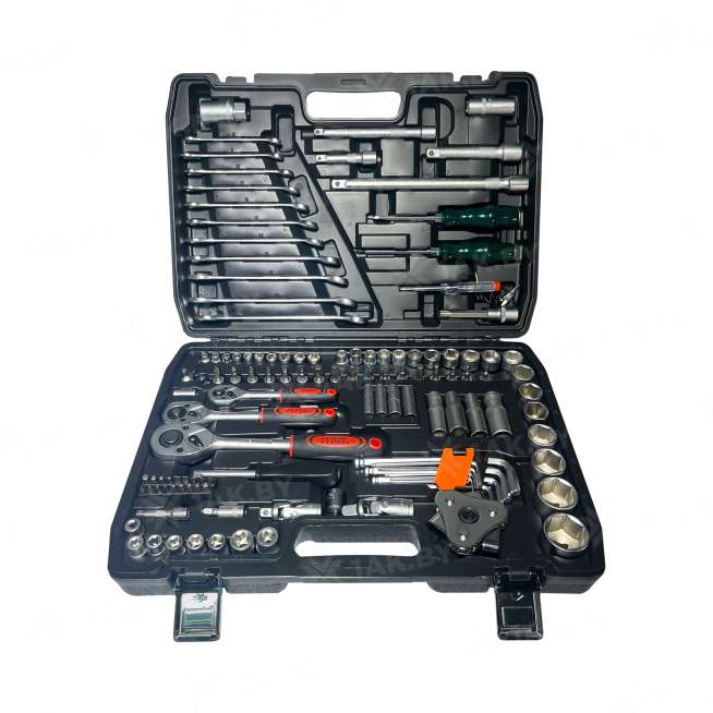 Набор ручного инструмента NORD STERN "Basic" NS-HTB0121EL 121 предмет 24 зубца CR-V 0