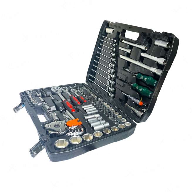 Набор ручного инструмента NORD STERN "Basic" NS-HTB0121EL 121 предмет 24 зубца CR-V 2