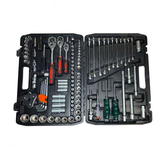 Набор ручного инструмента NORD STERN "Basic" NS-HTB0121EL 121 предмет 24 зубца CR-V 3