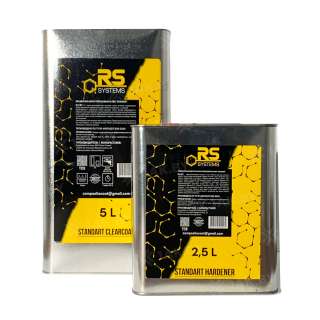Комплект бесцветного лака «Стандарт» HS RS 7,5л