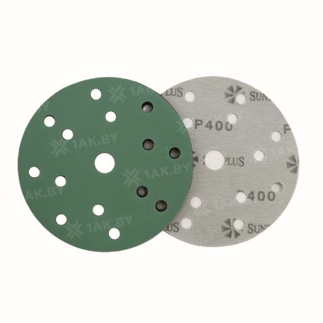 FMB. 15hol. Круг абразив AO диаметр 150 mm, SUNPLUS зерно P400 0