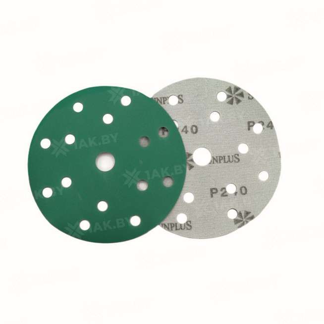 FMB. 15hol. Круг абразив AO диаметр 150 mm, SUNPLUS зерно P240 0