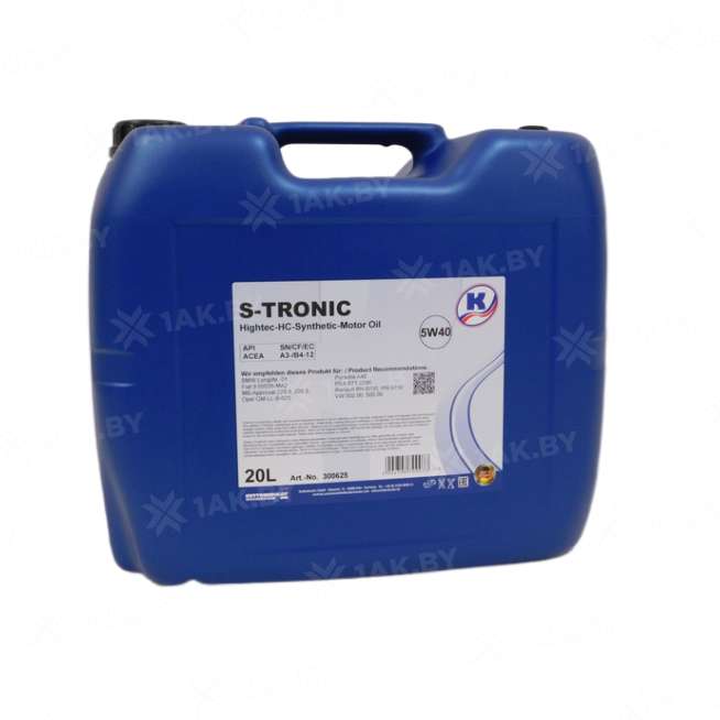 Масло моторное Kuttenkeuler S-Tronic 5W40, 20л, Германия 0
