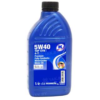 Масло моторное для четырехтактных двигателей  Kuttenkeuler Top Syn 4T  4-T SAE 5W-40 , 1л, Германия