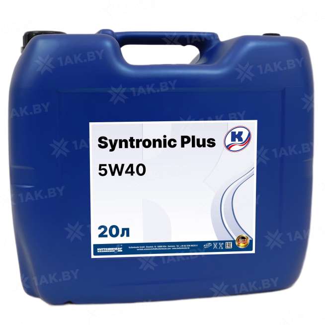 Масло моторное Kuttenkeuler Syntronic Plus 5W40, 20л, Германия 0