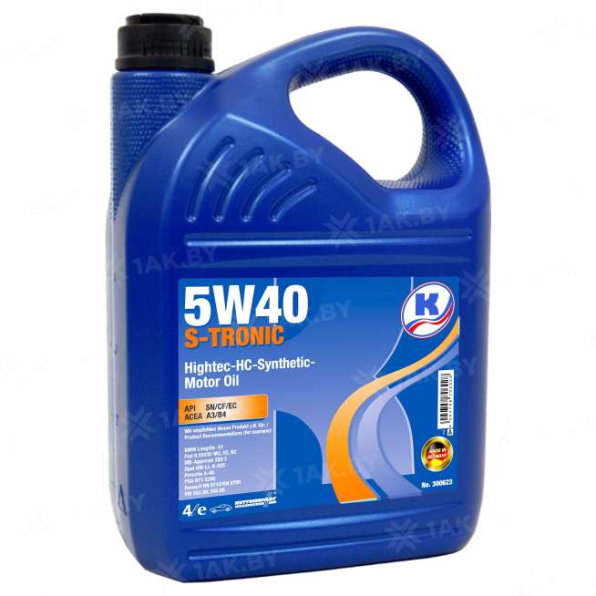 Масло моторное Kuttenkeuler S-Tronic 5W40, 4л, Германия 0