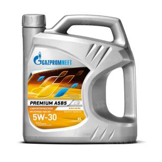 Масло моторное Gazpromneft Premium A5B5 5W-30, 4л, Россия 0