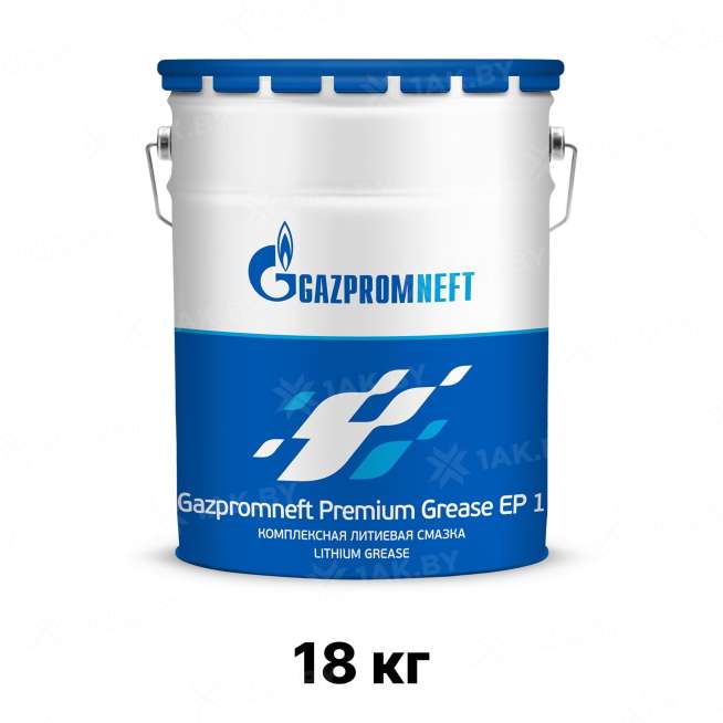Смазка литиевая Gazpromneft Premium Grease EP 1, 18кг, Россия 0