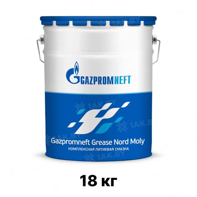 Смазка литиевая Gazpromneft Grease Nord Moly, 18кг, Россия 0