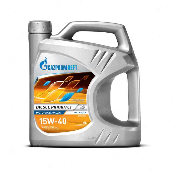 Масло моторное Gazpromneft Diesel Prioritet 15W-40, 30л, (26,1кг), Россия 0