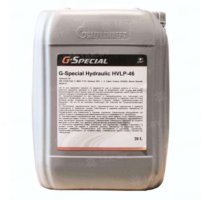Масло гидравлическое G-Special Hydraulic HVLP-46 20л, Россия 0