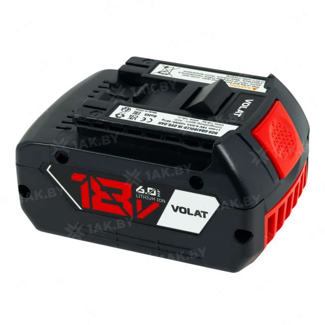 Аккумулятор для электроинструмента BOSCH 18 V 6 Ah арт. VT-BOS-GBA180-18.0V6.0AH 0